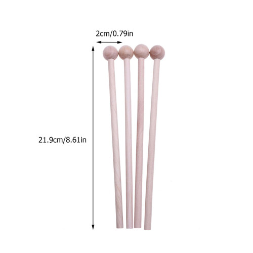 10 pezzi mazzuoli in legno per strumenti a percussione 1