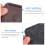8 pezzi fermaglie antiscivolo per e protezioni 3