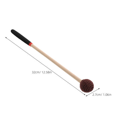 glockenspiel con legno testa nylon/gomma acciaio 1