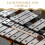 glockenspiel con legno testa nylon/gomma acciaio 8