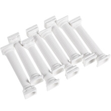 8 pezzi supporti torta colonne romane in plastica, alzatine livelli
