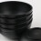 32PCS Black Dinnerware Bowl Plates Plastic Round Dinner Set Tableware Home Party 3