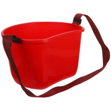 Secchio Raccoglitore Portatile Spazioso Per Frutta E Verdure Rosso