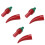 3 pezzi custodia aghi da cucito a forma cartone animato 5