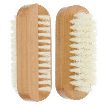 2 stuks nagelborstel, scrubborstels voor vingers, unisex