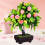 Albero Bonsai Artificiale Realistico 25 Cm Verde In Vaso 6
