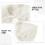 colletto in finto scialle decorativo 8