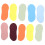 12 paia ciabatte assemblate, pedicure, assortiti 9