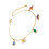 collana con ciondolo colorato per 8