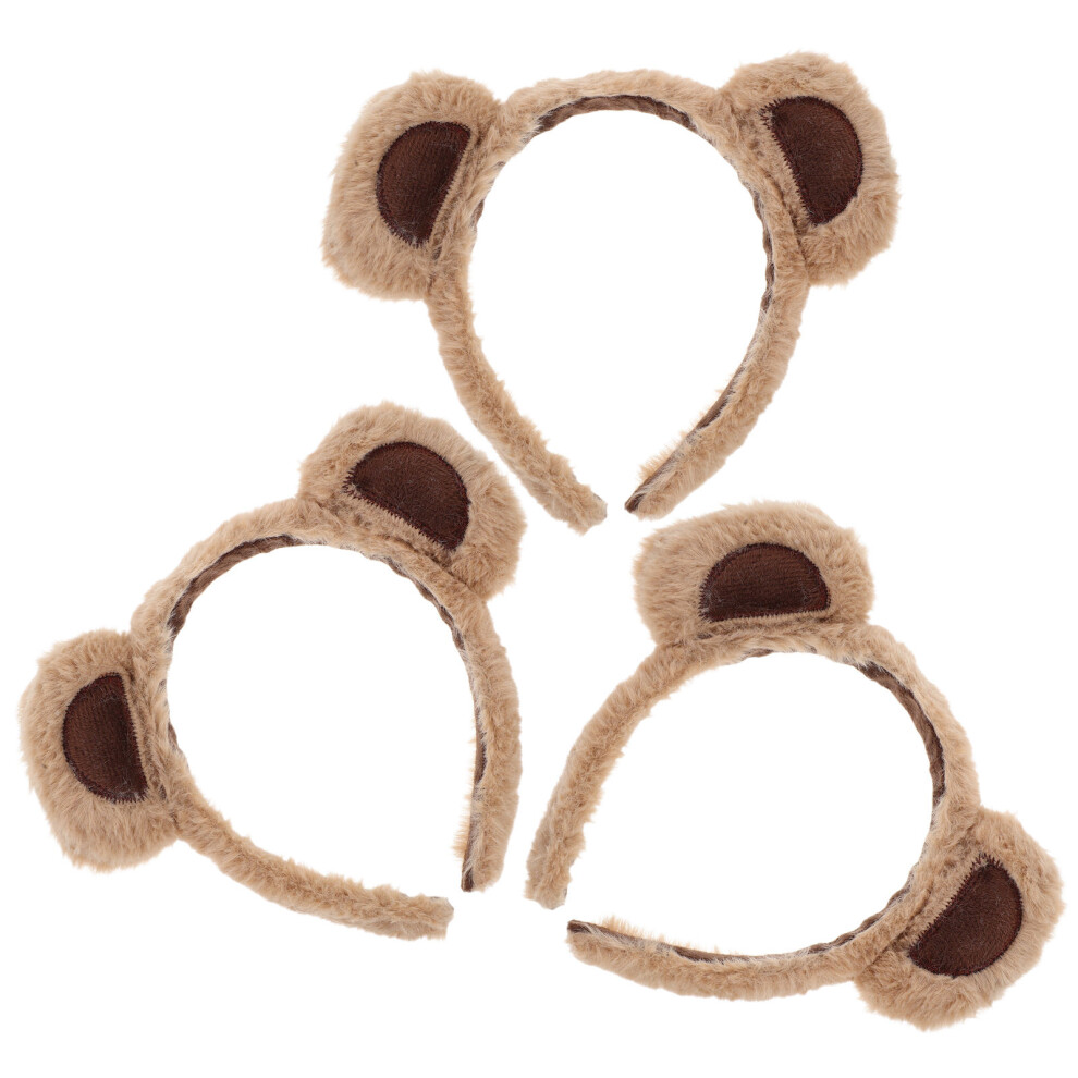 Fascia Orecchie Peluche 3 Pz Ragazze Feste Cosplay