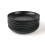 32PCS Black Dinnerware Bowl Plates Plastic Round Dinner Set Tableware Home Party 12
