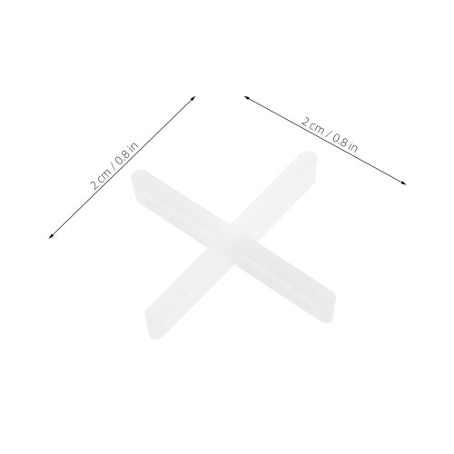 500 distanziatori 1/16" per piastrelle con clip 1