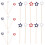 60 Pezzi Star Cocktail Picks In Bamboo Per Frutta E Spiedini 9