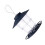 Blue Hanging Bird Feeder Stretchable Pc+pp Bird Food Storage Tray 8