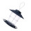 Blue Hanging Bird Feeder Stretchable Pc+pp Bird Food Storage Tray 7