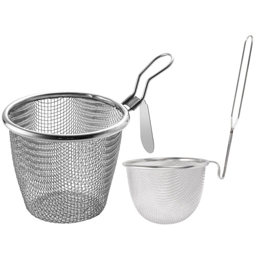Set Scolapasta In Acciaio Con E Cucchiaio