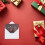 20 Biglietti Merry Christmas con Buste in Vuoti per 7