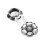 2 dames manchetknopen legering retro vintage sieraden 1