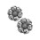 2 dames manchetknopen legering retro vintage sieraden 10