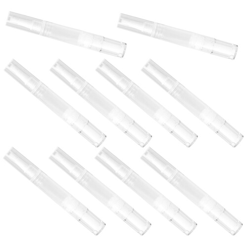 10 pezzi trasparenti 5 ml riutilizzabili per lucidalabbra 2