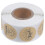 1 Rol Stickerlabels Kraftpapier Tags Stickers 1