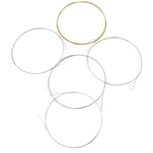 5 stuks rvs banjo snaar voor 5-snarig banjo, muziekinstrument snaar