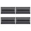 4Pcs ABS Desk Privacy Screen Clips Office Partition Holders 1