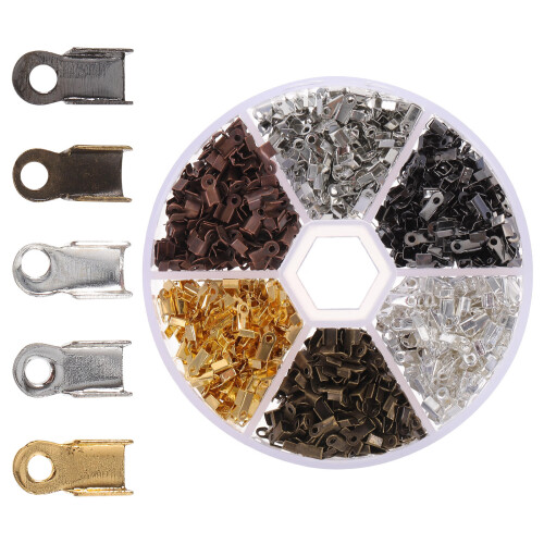 doos lederen lint sluiting hanger sieraden stevige diy