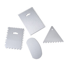 4 stuks cakekrabber, taartkrabber voor cake maken, bakaccessoires