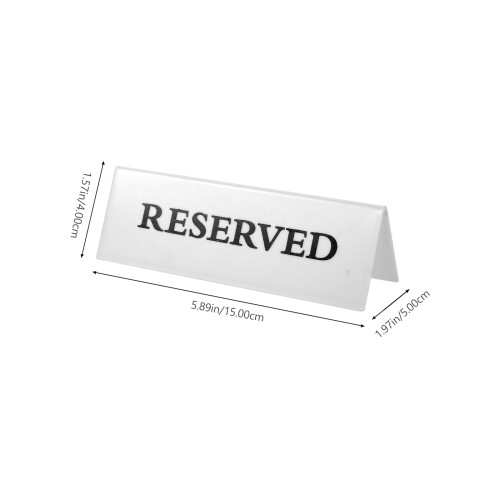 2 stoelreserveringstekens voor feesten en bruiloften 1