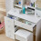 Gifts Makeup Vanity Table with 6 Drawers & Mirror 6