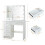Gifts Makeup Vanity Table with 6 Drawers & Mirror 3