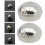 2 fluitschroeven, pijpmuziekaccessoires, 4