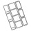 1 set stempelknipselmalen voor diy stempels 10