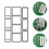 1 set stempelknipselmalen voor diy stempels 5