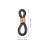 100 siliconen brilketting met antislip ring en verstelbare 11