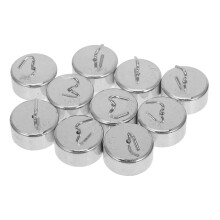 10 szt. metalowe odważniki kalibracyjne 50 g, masa laboratoryjna