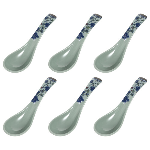 6pcs Soup Spoons For Household Use