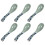 6pcs Soup Spoons For Household Use 8