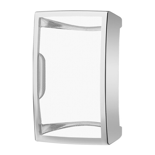 1Pc Silver Flexible Watch Protector Case Full Cover Scratch Resistant