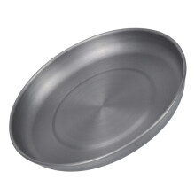1 szt. talerz aluminiowy z aluminium stopowego do jedzenia na zewnątrz