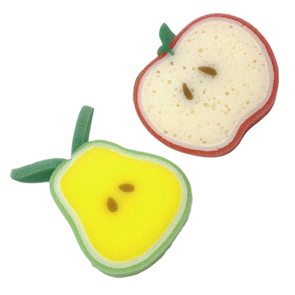 2 Szt. Szczotki Do Prysznicu W KształCie OwocóW, GąBki Dla Dzieci-image