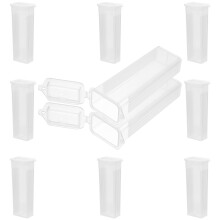 10 etui na szkiełka, 5 pudełek na próbki, otwierane koperty do wysyłki