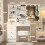 Makeup Vanity Desk 6 Drawers w/ Sliding Mirror 2