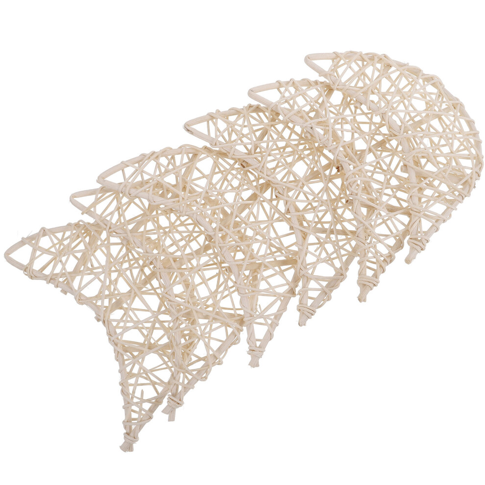 24 Ozdoby KsiężYc Z Wikliny, Do WnęTrz I ZewnąTrz, Diy-image