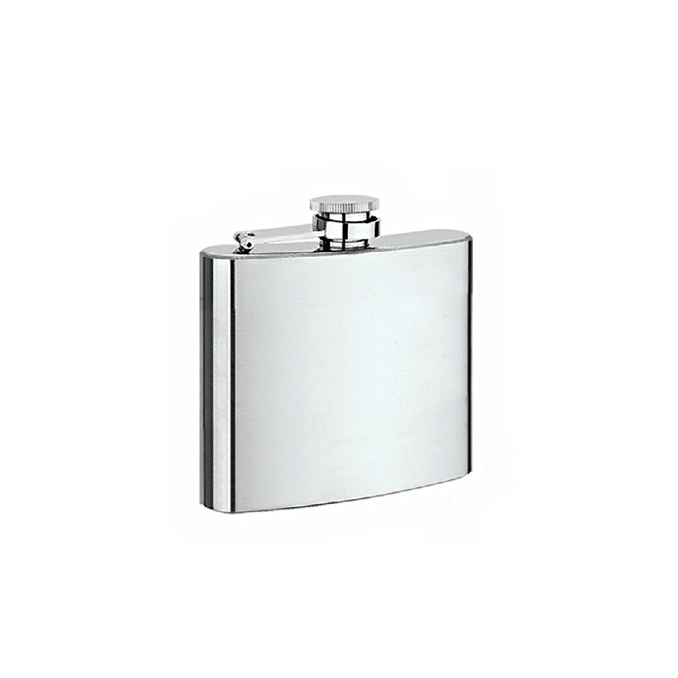 Flaszka 6 Uncji Stali Nierdzewnej Na WóDkę, Whisky, (Srebrna)-image
