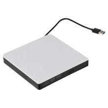 Napęd zewnętrzny USB 3.0 do nagrywania płyt DVD, ultra cienki