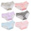 6 peças de lingerie listrada com , 2