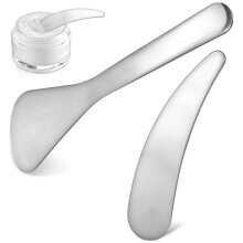 2 unidades espátula facial e colher para creme
