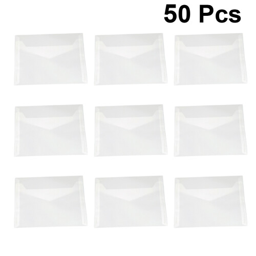 50 unid. envelopes convite 12,5 x 17,5 cm véu diy 1